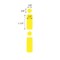 Nevs Direct Thermal Cryo  33x13mm & 9.5mm Dot for 2.0ml Tubes/Vials Yellow LDTC-1141238-Y - alternate 2